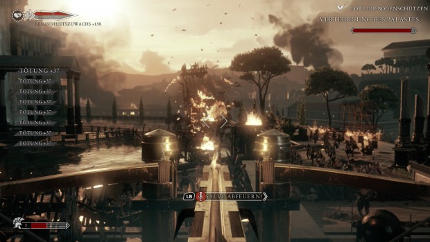 Ryse: Son of Rome auf Xbox One (Screenshot: Golem.de)